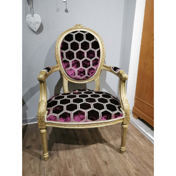 Fauteuil Cabriolet Louis XVI Spatia